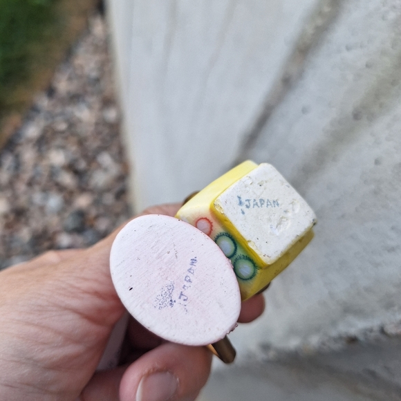 Vintage MCM atomic mini pitcher and vase set Japan - Picture 5 of 6